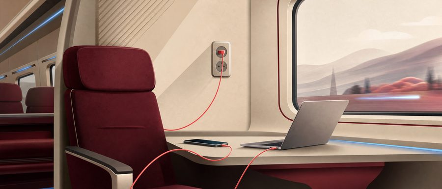 Power outlets and sockets onboard